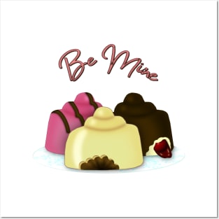 Be Mine Valentine's Day Candy Posters and Art